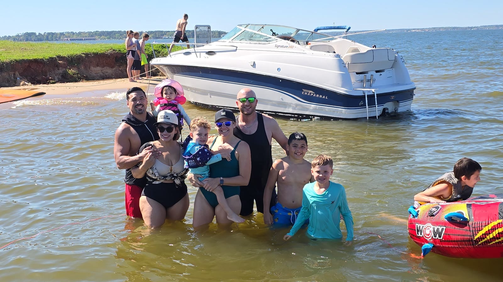 Family day at the Island
