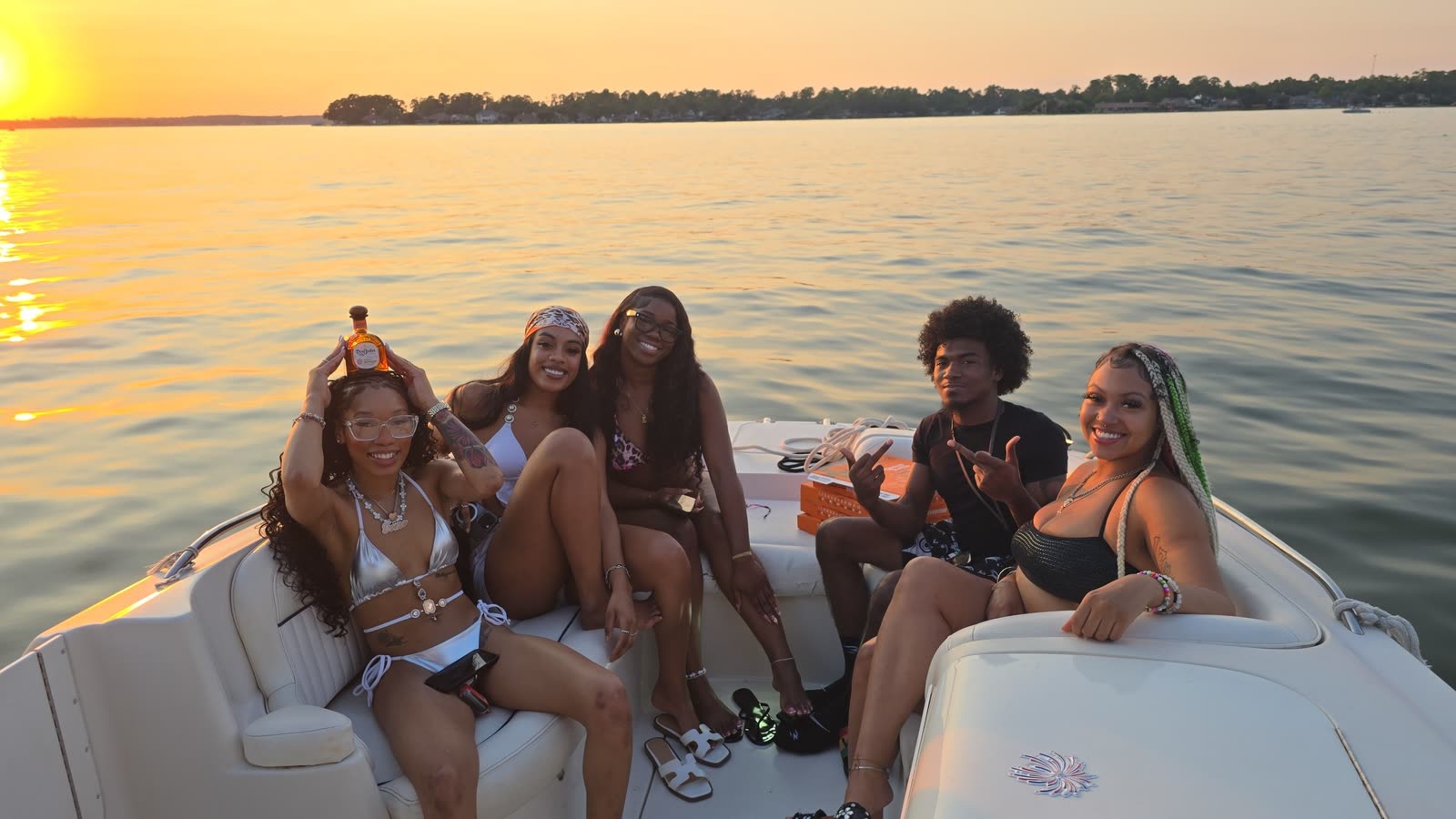 Golden hour on the water