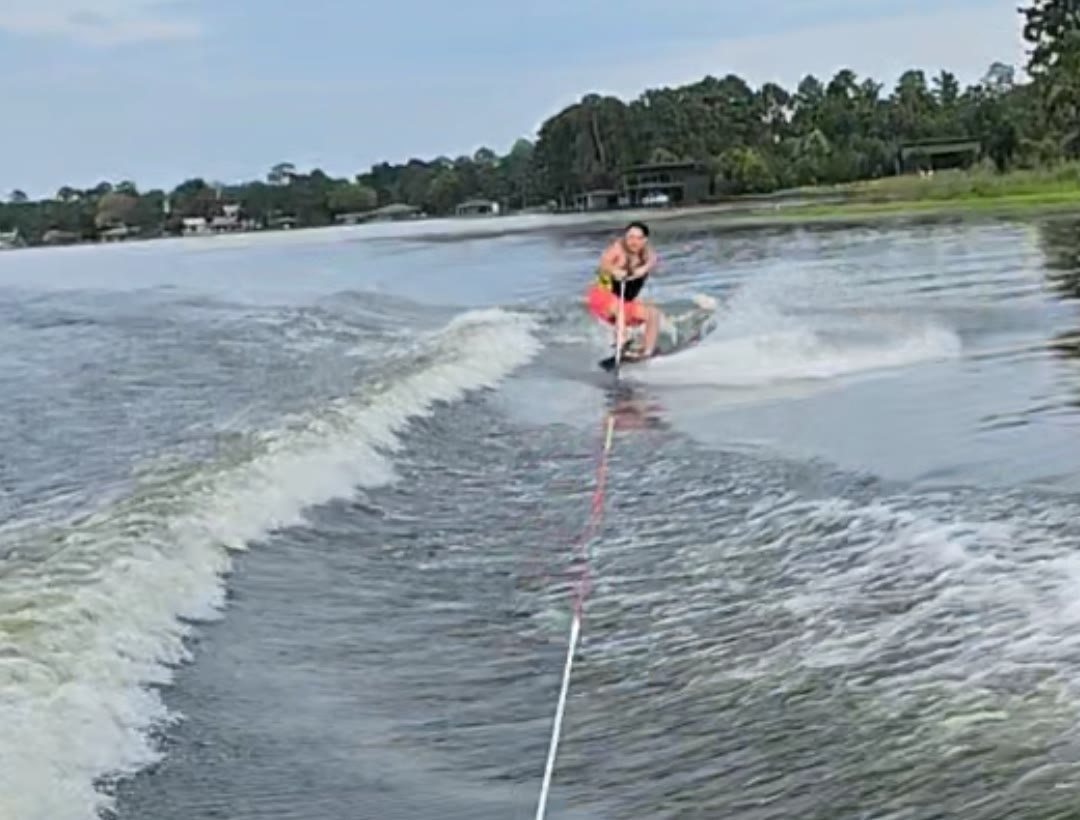 Carving up the wake